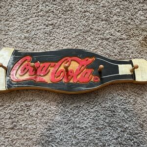 Coca-Cola Black and Red Bottle Wall Hook